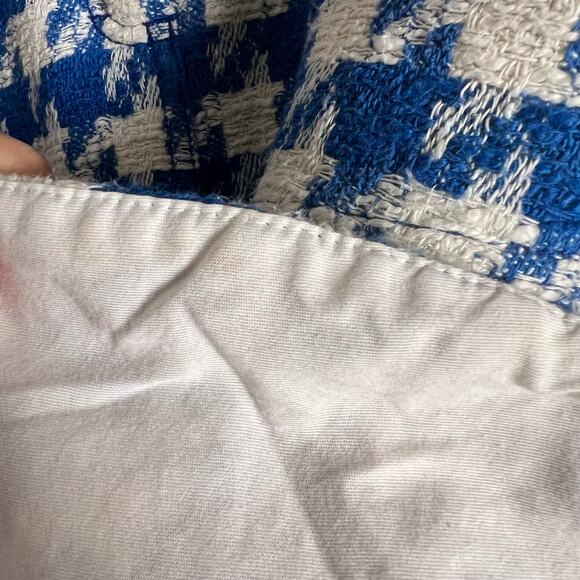 Sandro Sixtine Houndstooth Flounce Mini Skirt Size 6 - Picture 15 of 15